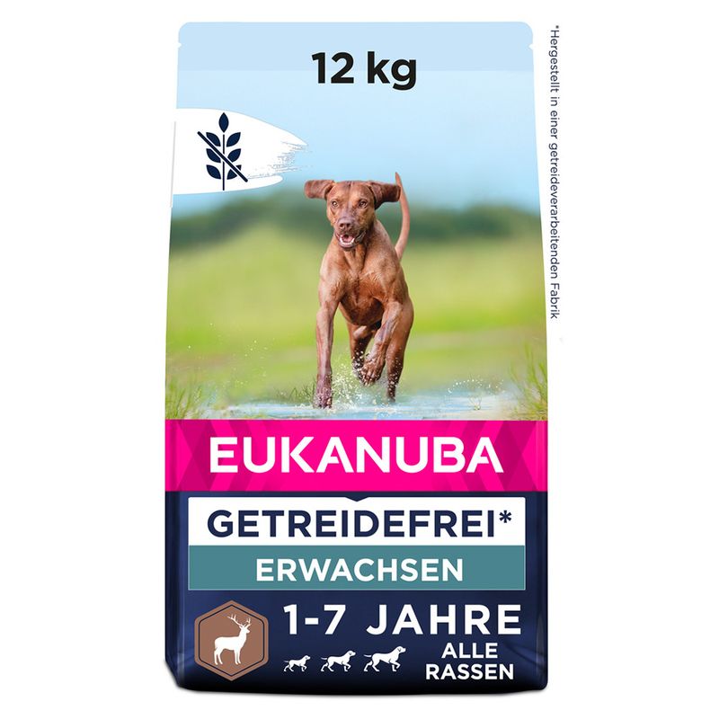 Eukanuba Grain Free Adult Large Dogs Wild