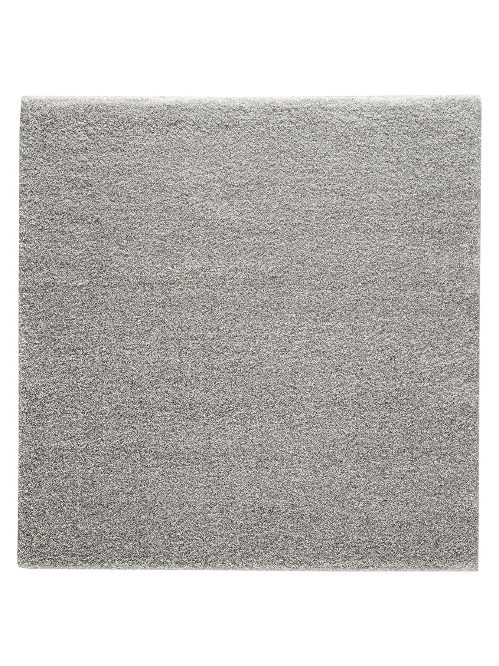 Lounge Hochflor-Teppich, Hellgrau