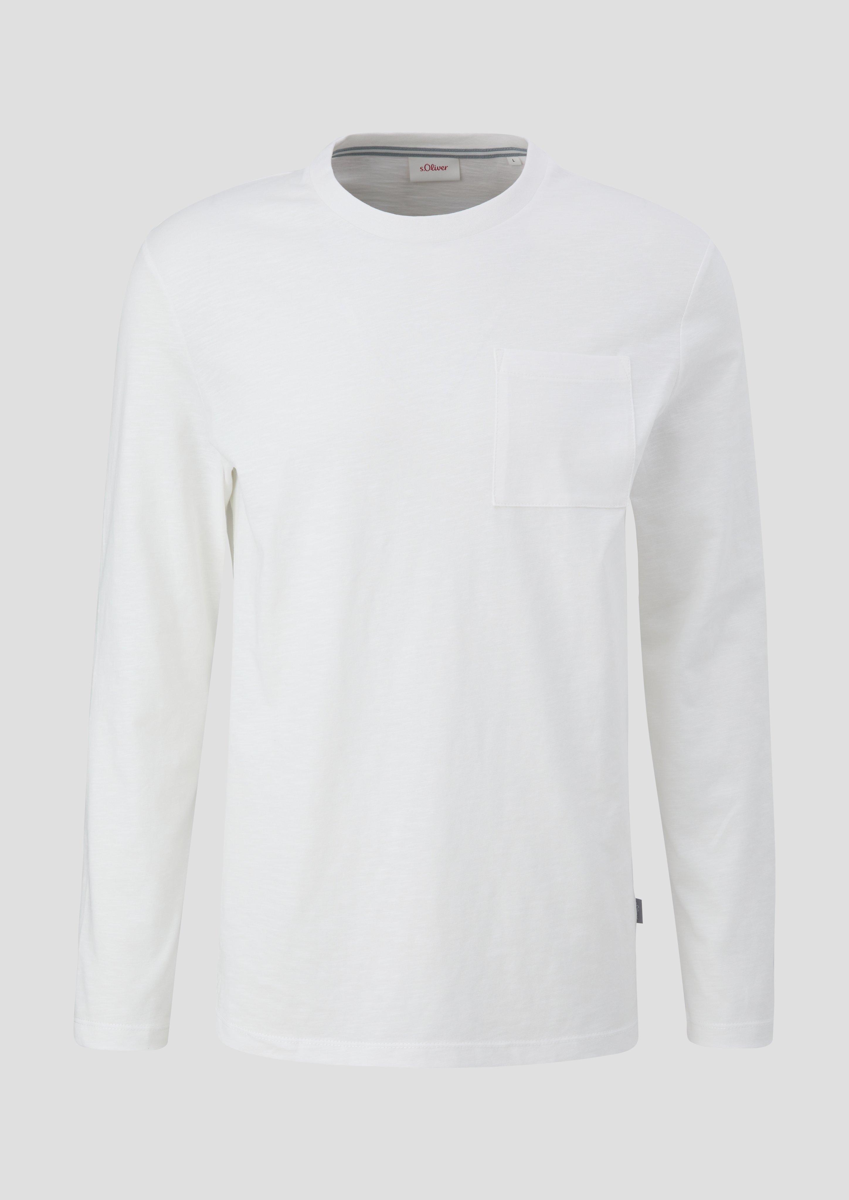 Longsleeve mit Flammgarnstruktur  2138668-0120
