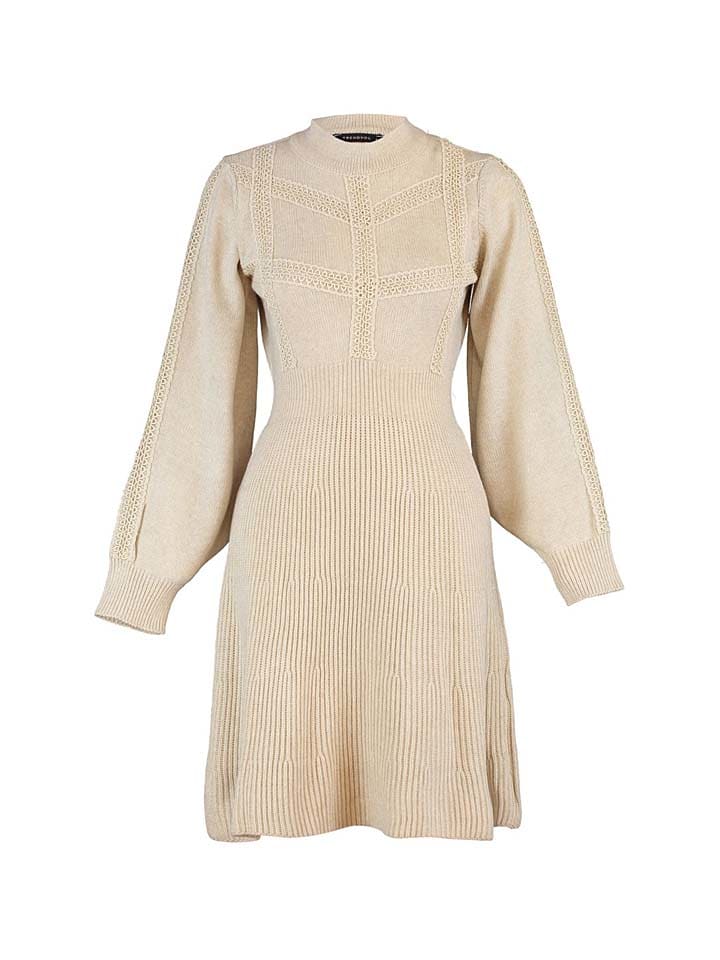 trendyol Kleid in Beige günstig kaufen