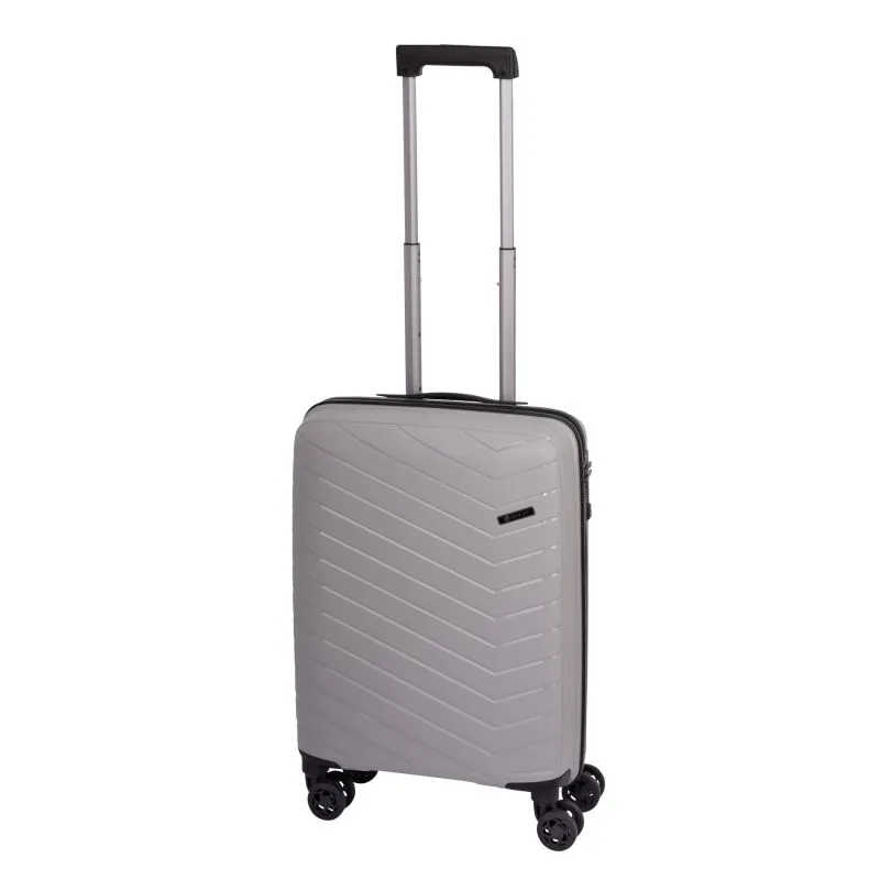 Check.IN 3-tlg. Kofferset ORLANDO mit 4 Rollen - silber