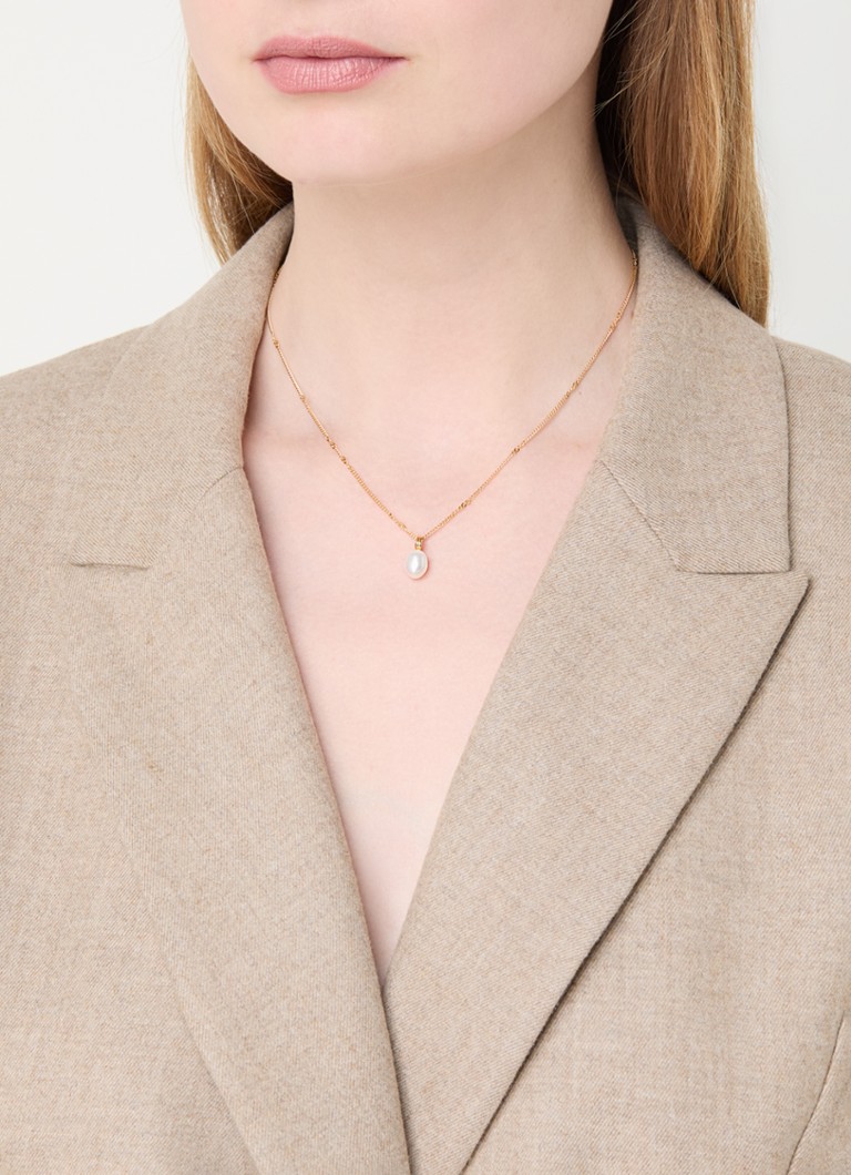 Missoma Necklace with pearl plating