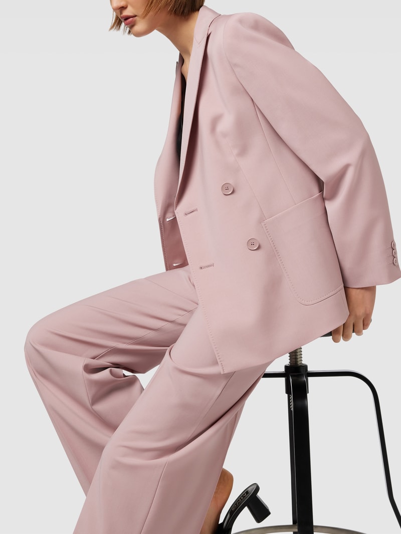 Blazer mit Reverskragen Modell 'NERVOSO' in rosa