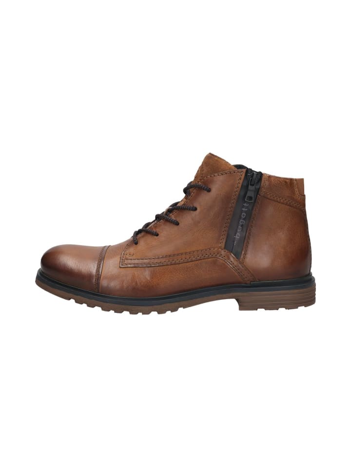 Bugatti Schnürstiefel in cognac günstig kaufen