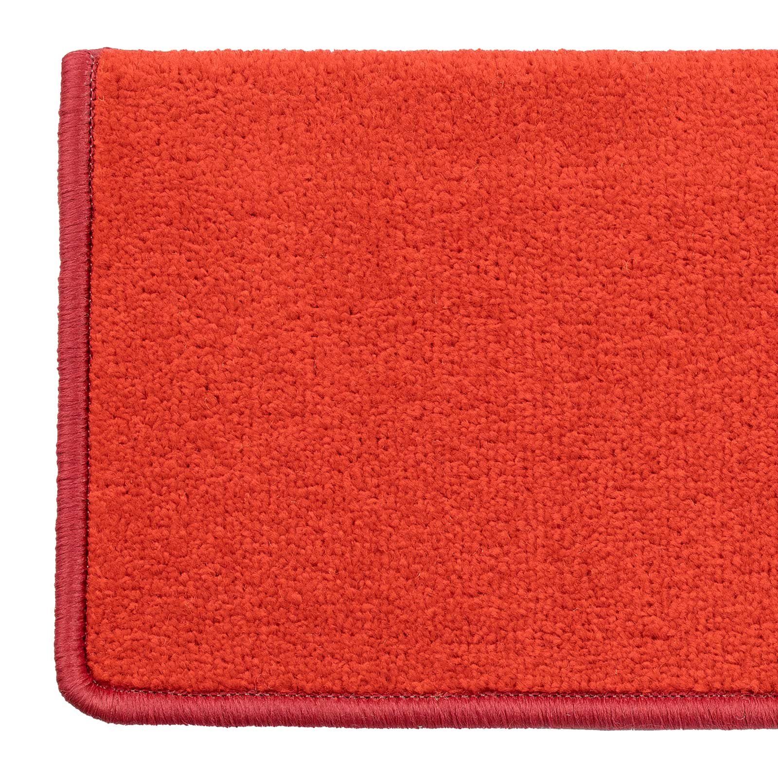 Stufenmatte Fallon, Treppenschutz in 9 Farben, 2 Varianten, Stufenschoner, Karat, Rechteckig, Höhe: 8.5 mm, Velours-Oberfläche