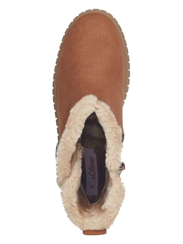 s.Oliver Boots in Hellbraun günstig kaufen