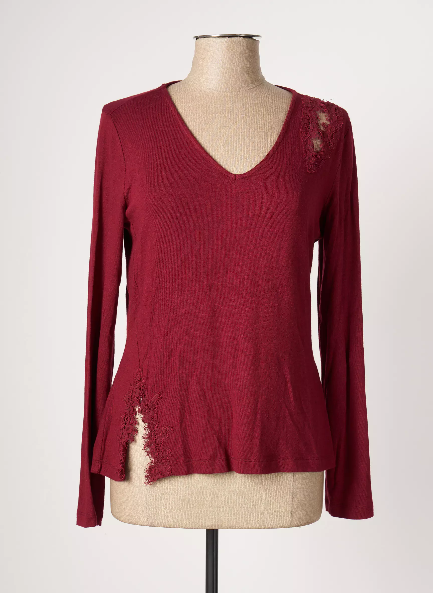 Eva Kayan Tshirts Femme couleur rouge