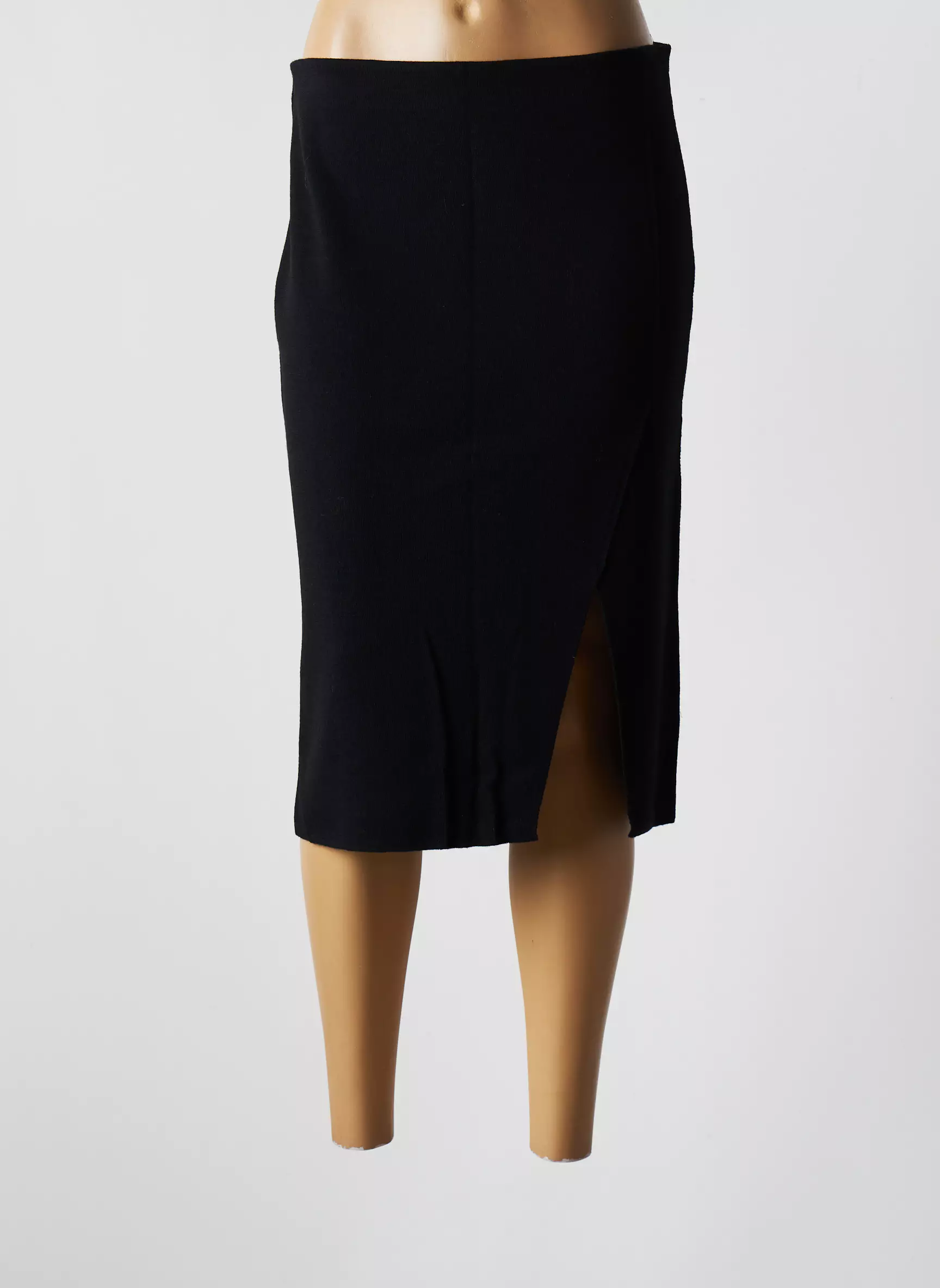 Benetton Jupes Mi Longues Femme couleur noir
