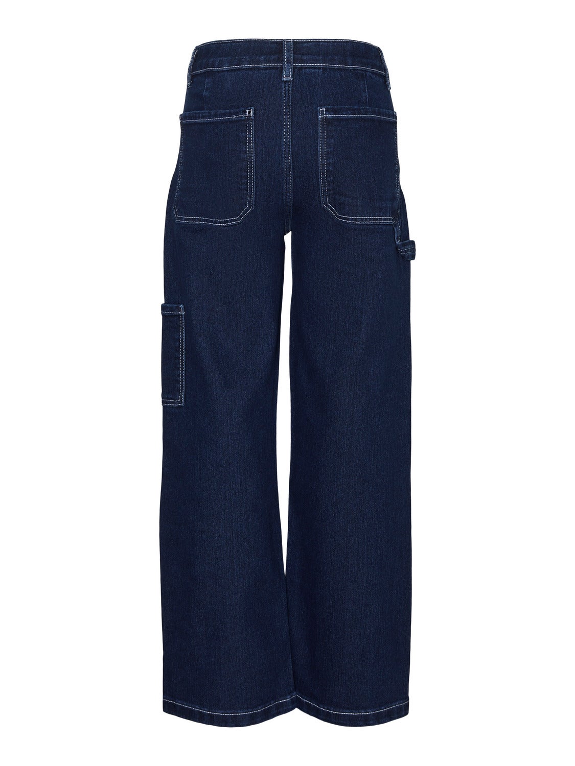 VMAMBER Hohe Taille Gerade geschnitten Jeans