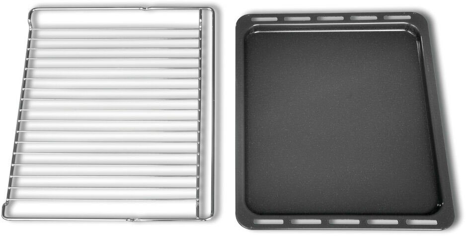 BAUKNECHT Backofen-Set BAKO Steam 2, mit 2-fach-Teleskopauszug, mit Dampffunktion
