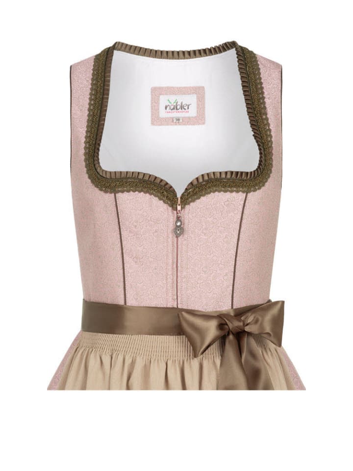 Nübler Mini Dirndl Emira in Rose günstig kaufen