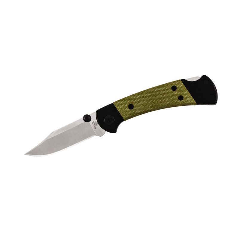 Buck Folding Ranger Sport Pro 112GRS5 Black\/Green