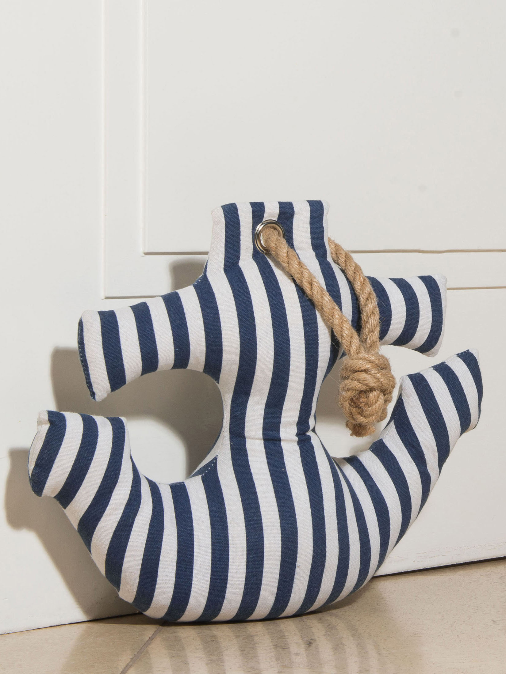 Anchor Objekt, Blau/Weiss