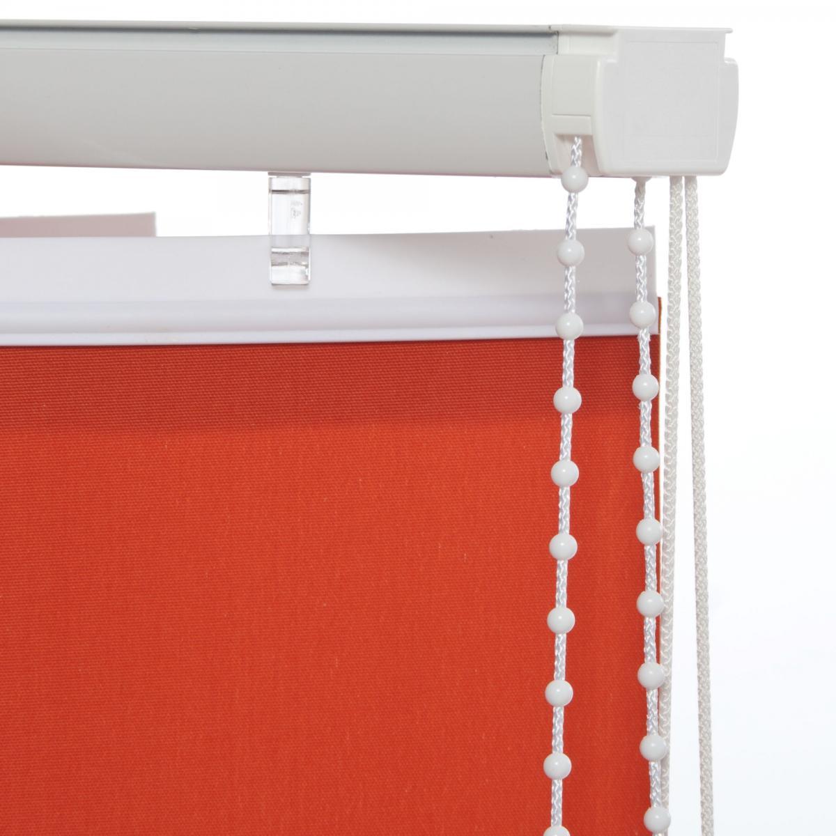 Bella Casa Schiebevorhang 120 x 250 cm rot 127 mm