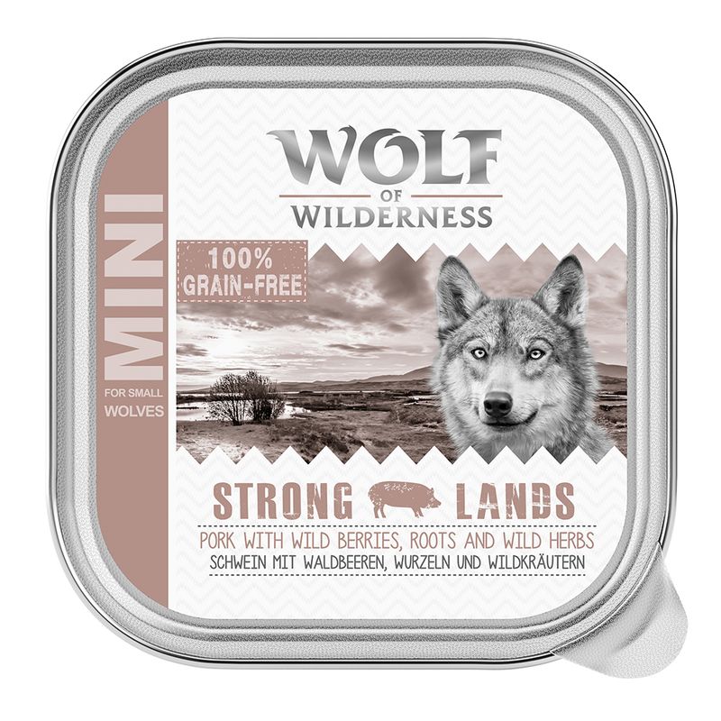 Sparpaket Wolf of Wilderness Adult Single Protein 24 x 150 g Schale