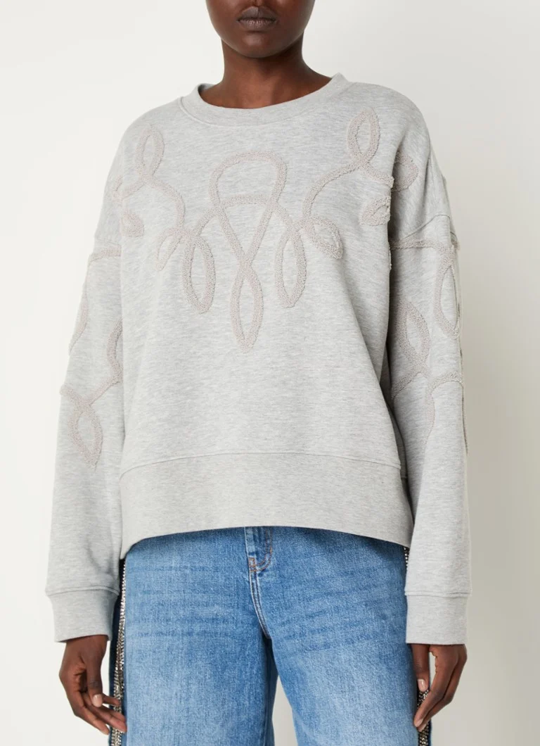 Maglione ricamato MUNTHE Tazzy