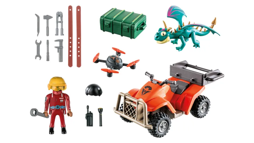 PLAYMOBIL 71085 - Dragons: The Nine Realms - Icaris Quad & Phil