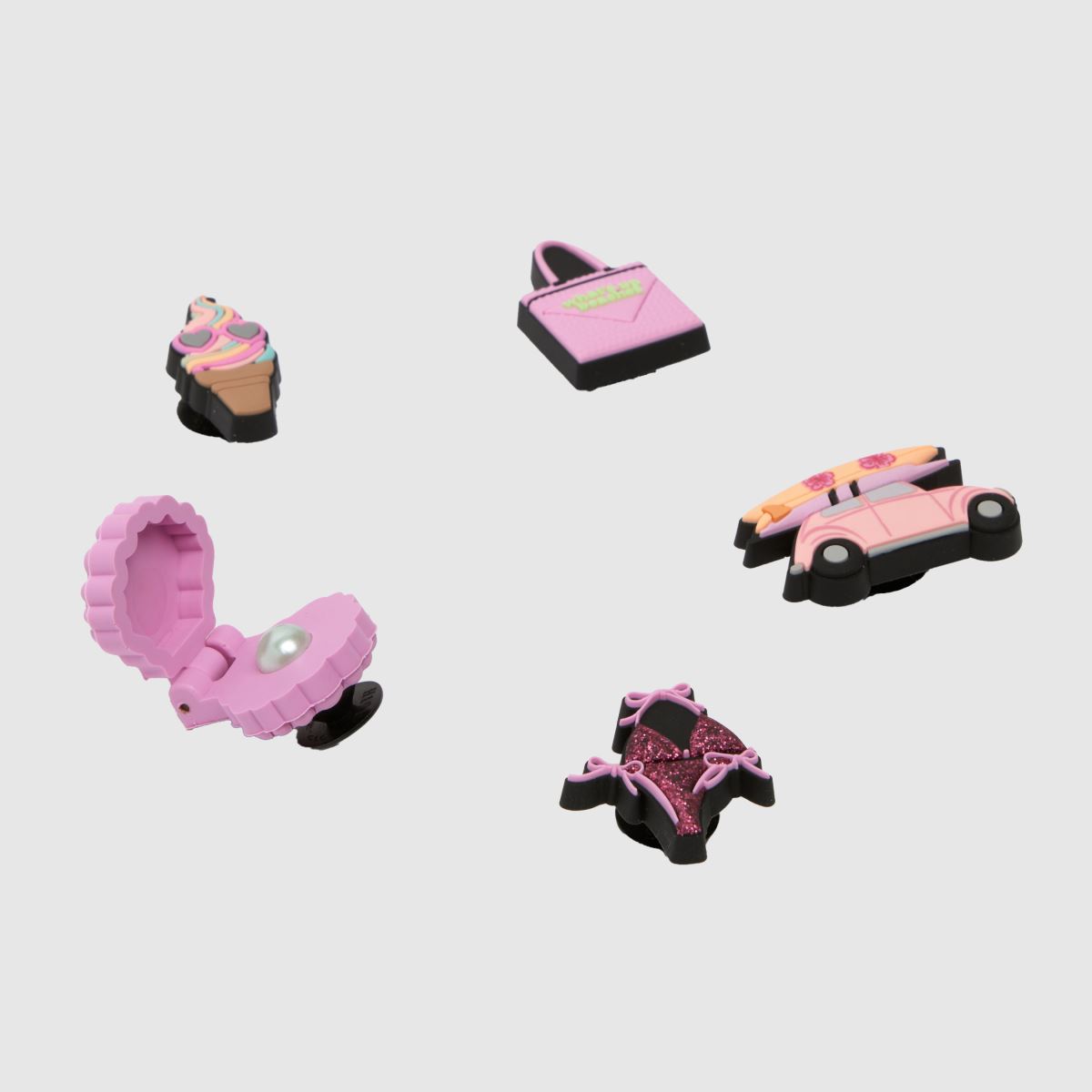 Crocs multi jibbitz tjejstrandsandaler 5-pack