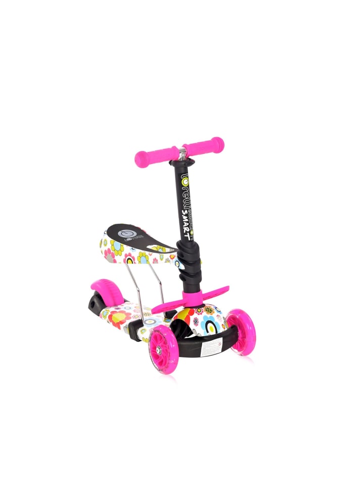 Lorelli Kinderroller Smart 2 in 1  in rosa günstig kaufen onesize