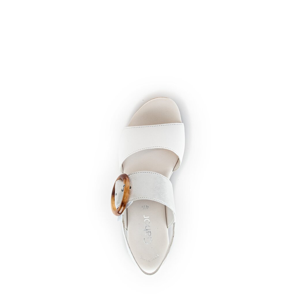 Gabor fashion Keilsandalette weiß