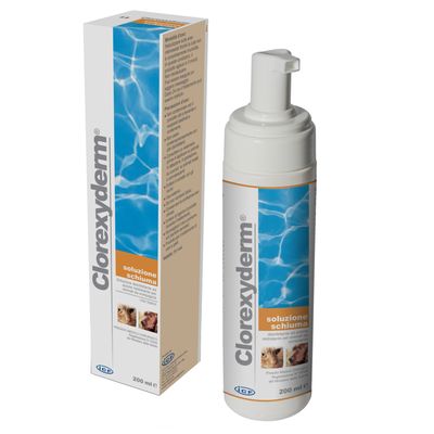 Clorexyderm Foam - Liquid Solution Haar/ Hautpflege