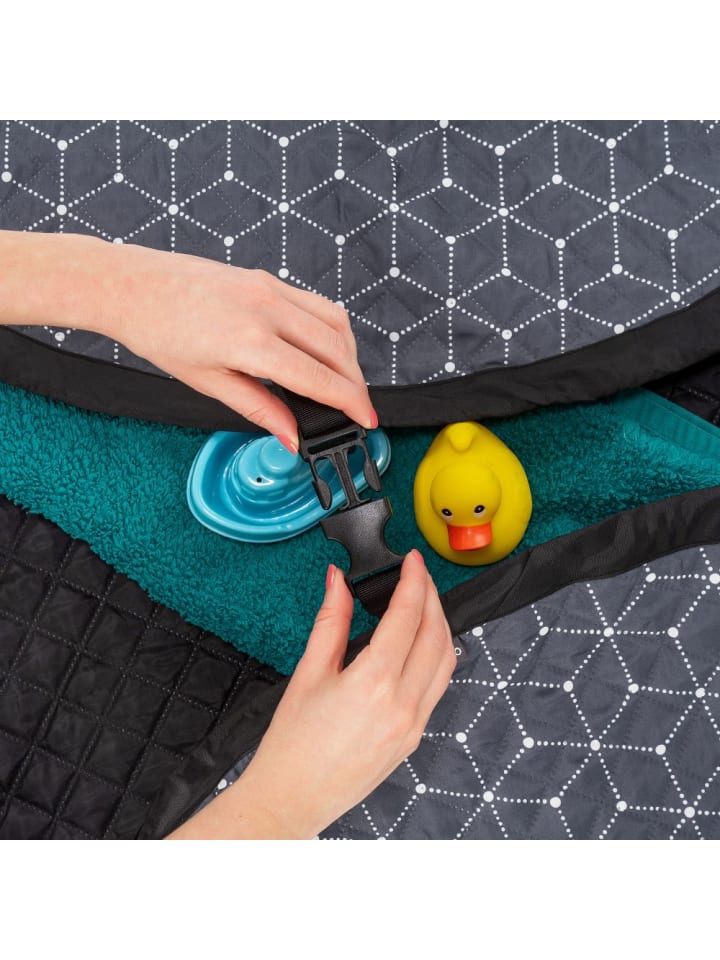 Zamboo Spielplatzdecke 2in1 - Tasche und Unterlage - Grau in grau,weiss günstig kaufen onesize
