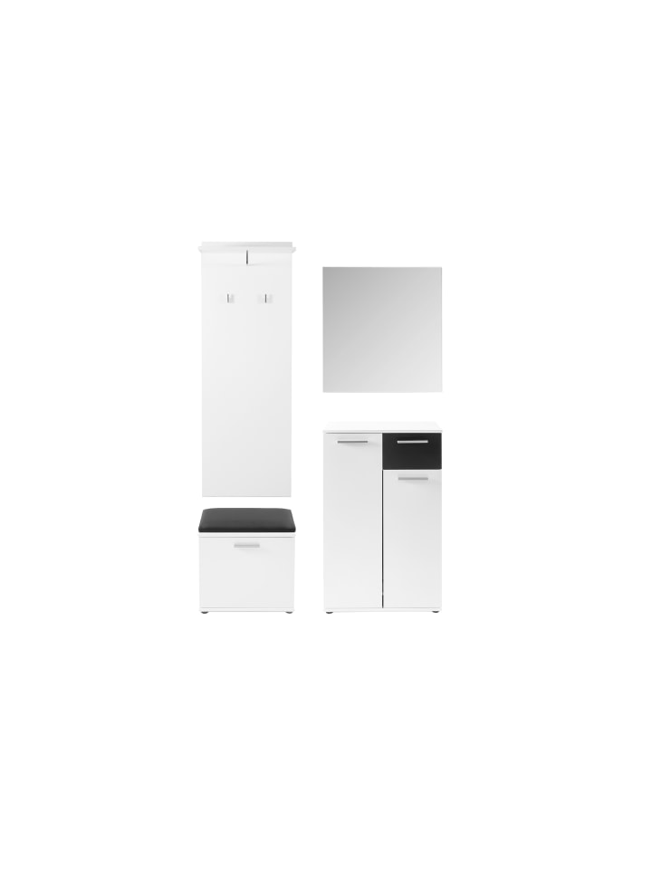byLiving Spiegel Jakob in Weiß - (B) 60 x (H) 70 x (T) 2 cm günstig kaufen onesize