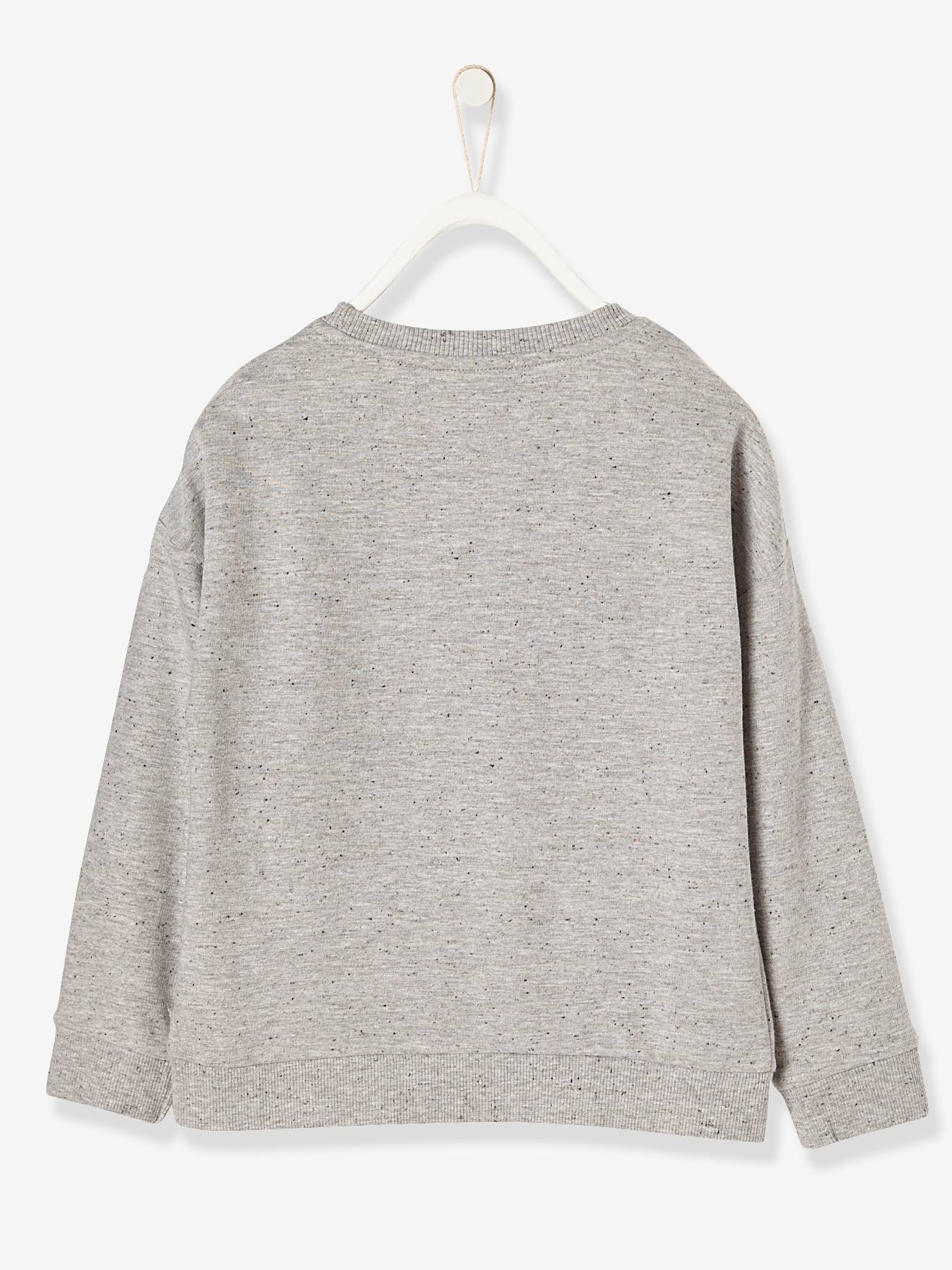 Sweat fille Star Wars® gris clair chiné