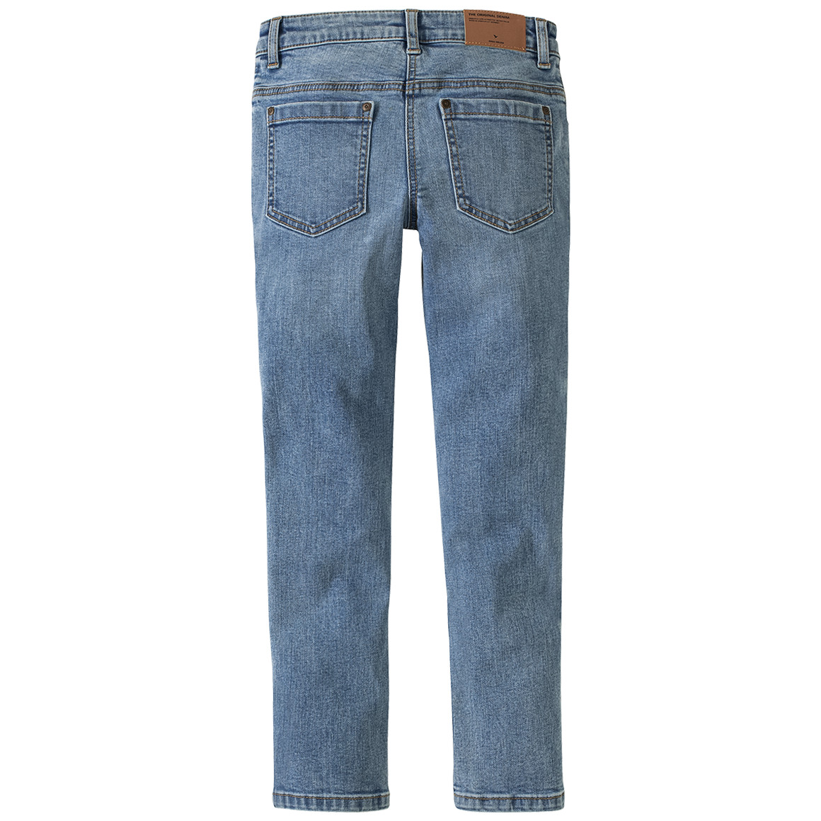 Mädchen Skinny-Jeans mit verstellbarem Bund
