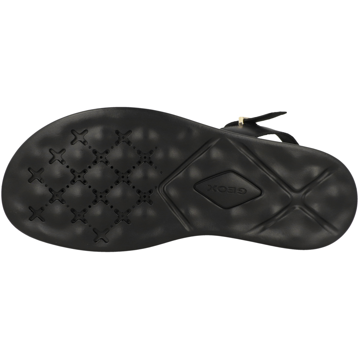 Geox D Xand 2S B Sandale schwarz