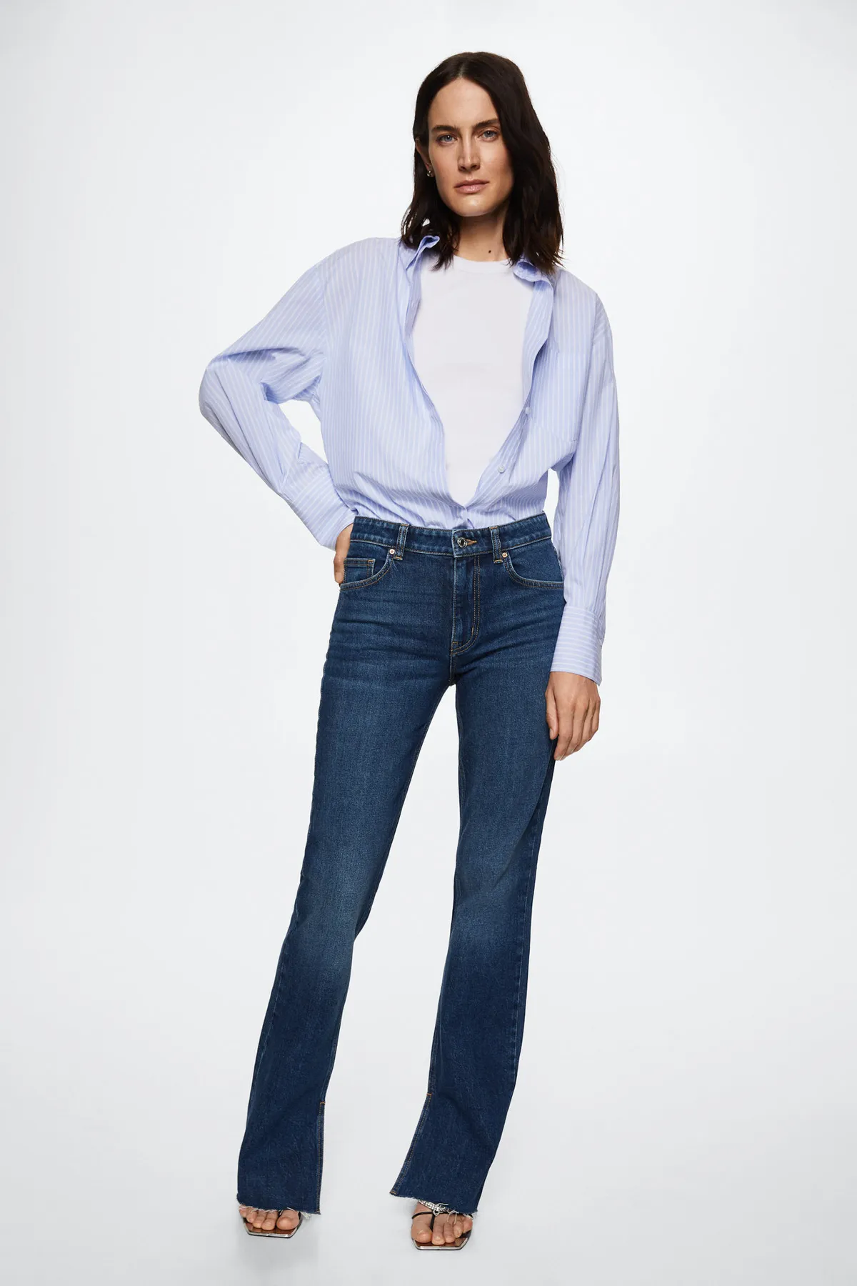 MANGO  37025914 Jeans Dunkelblau