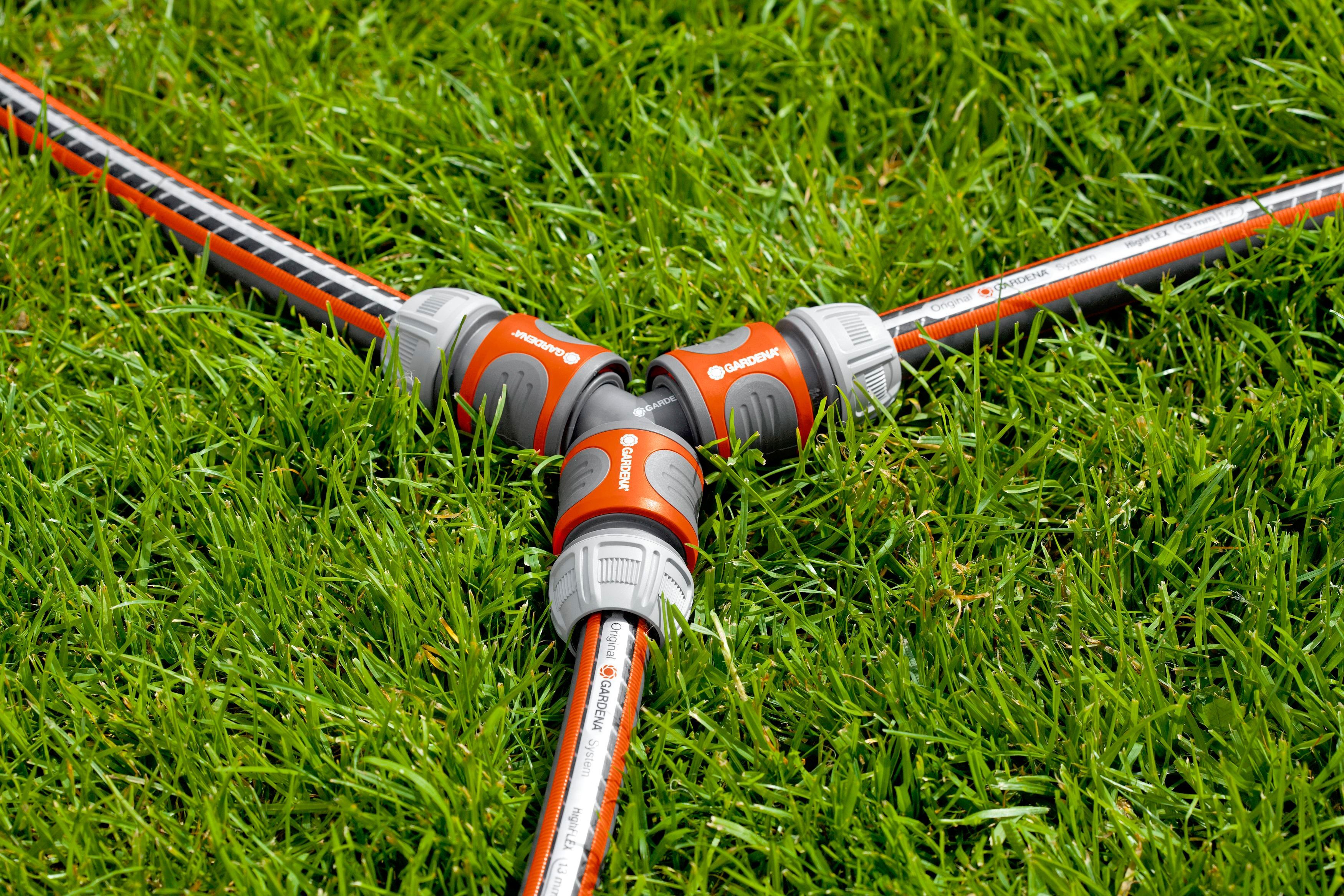 GARDENA Y-Stück 18287-20, (Set), für 13 mm (1/2)- und 15 mm (5/8)-Schläuche