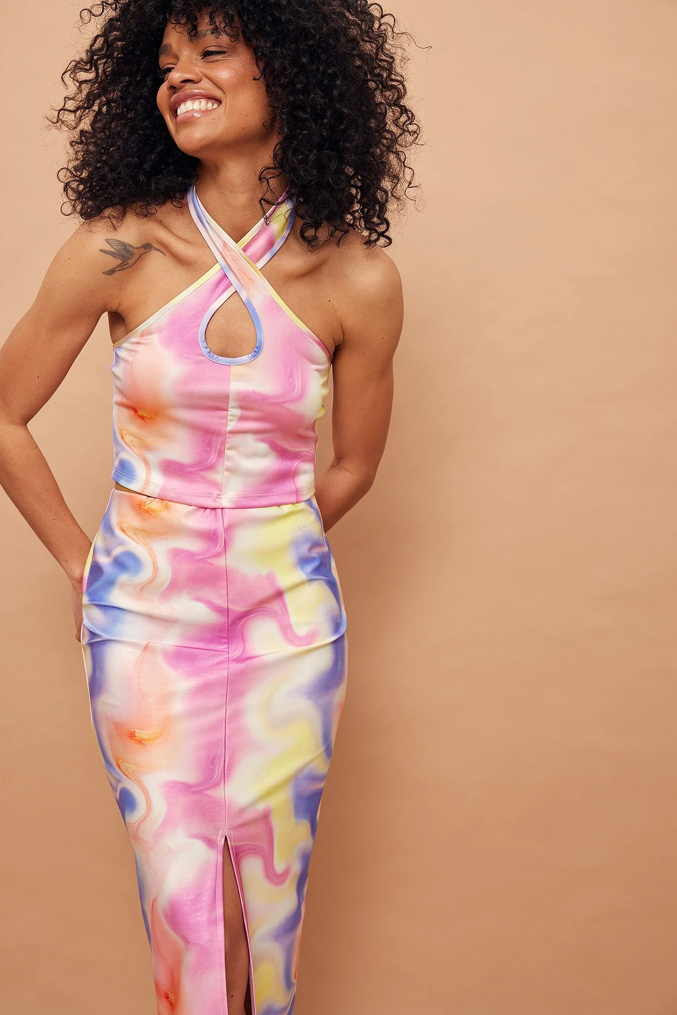 Neckholder-Jersey-Top