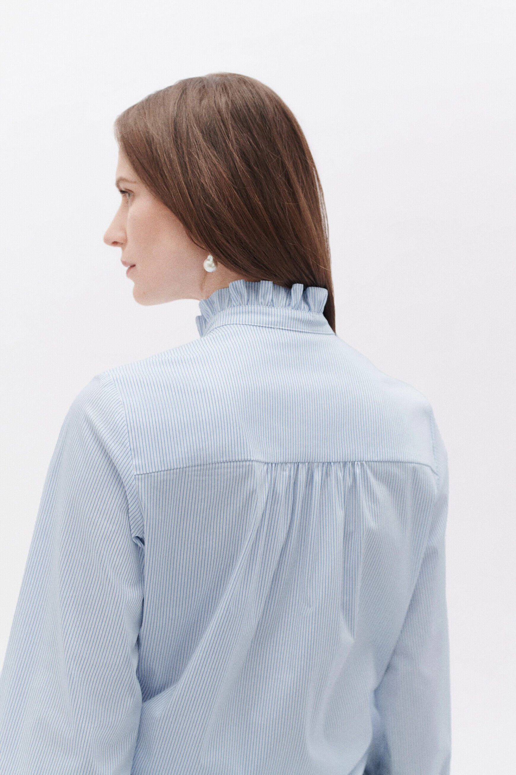 Chemise cantoine denim stone femme