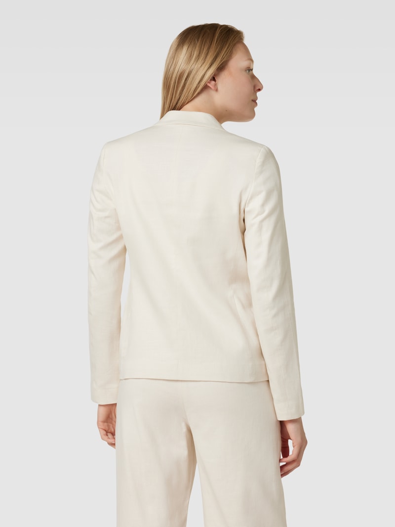 Blazer mit Reverskragen in ecru
