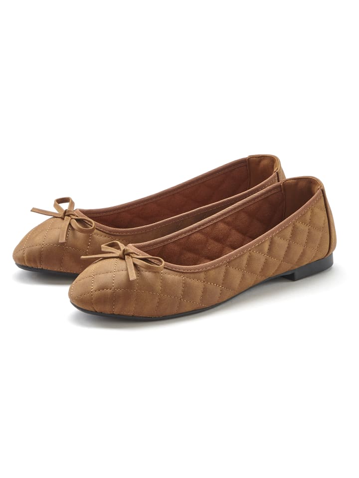 LASCANA Ballerina in cognacfarben günstig kaufen