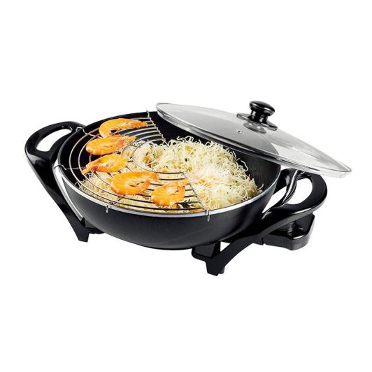 Wok electric SILVER STYLE - 6 litri