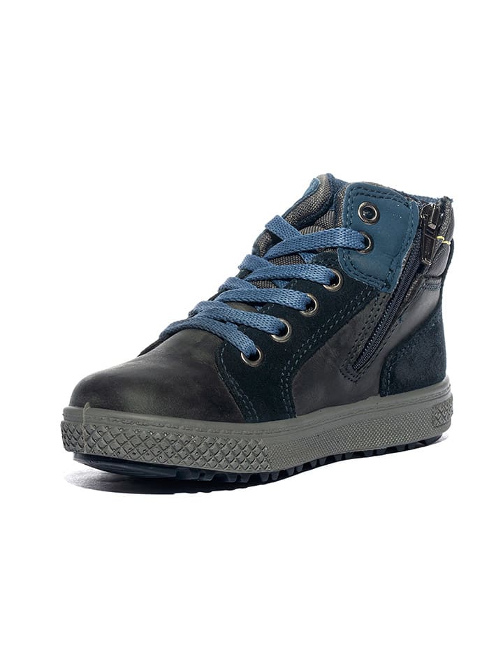 Primigi Leder-Sneakers in Schwarz günstig kaufen