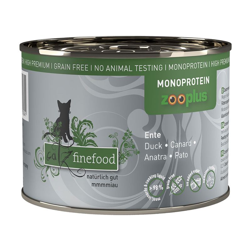 Sparpaket catz finefood Monoprotein zooplus 24 x 200 g | bitiba %