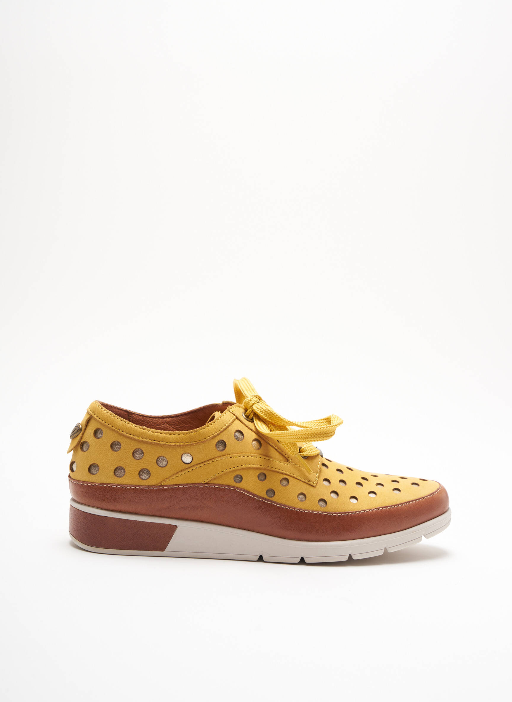 Mam Zelle Baskets Femme couleur jaune