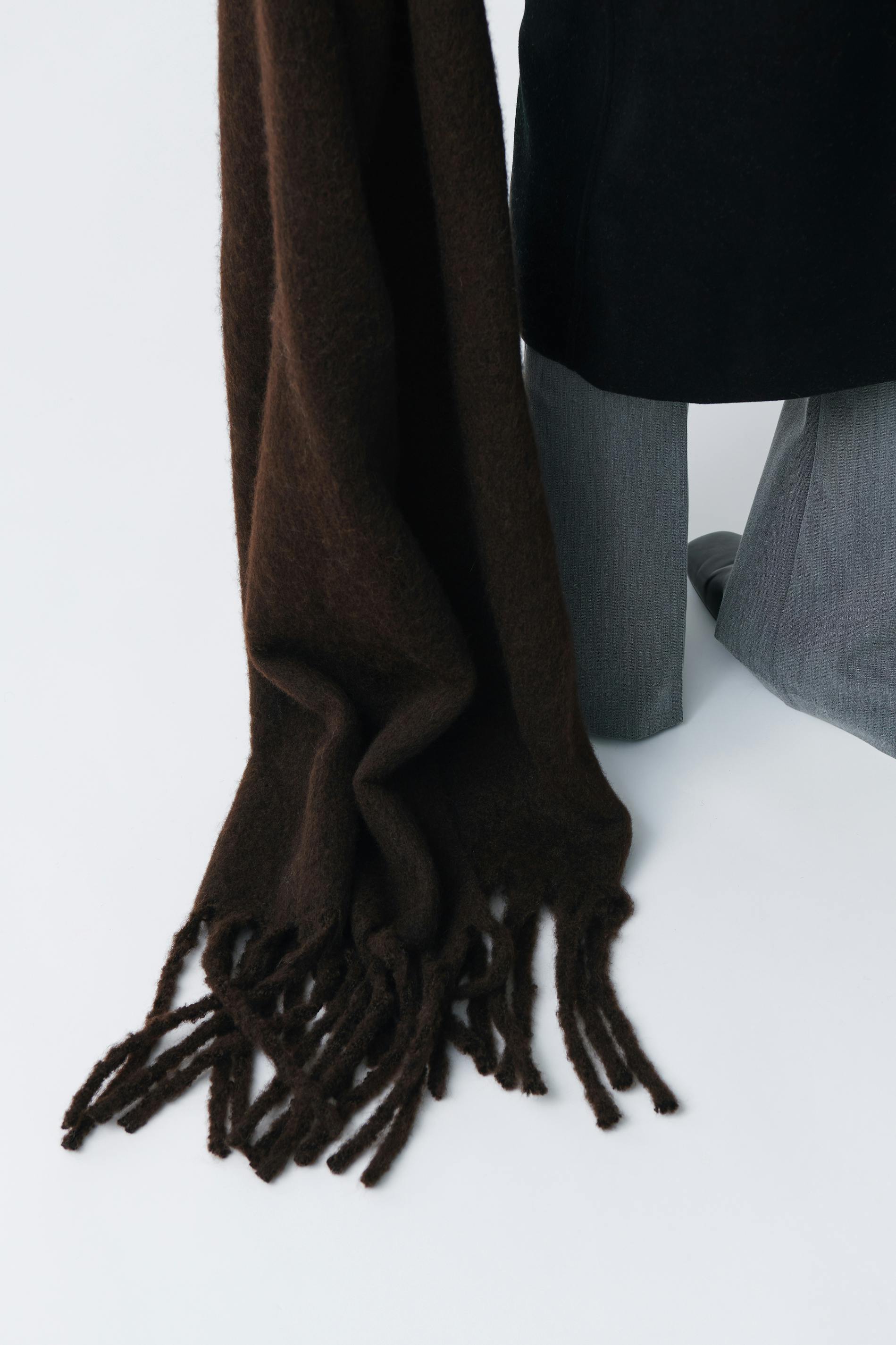 Soft chunky scarf