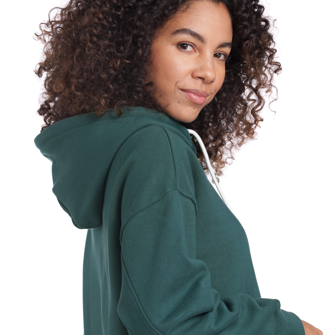 Damen Sweatkleid mit Kapuze