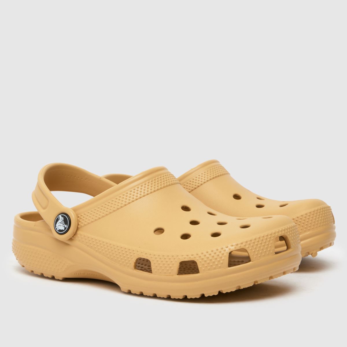 Crocs bruna klassiska träskor Barnsandaler