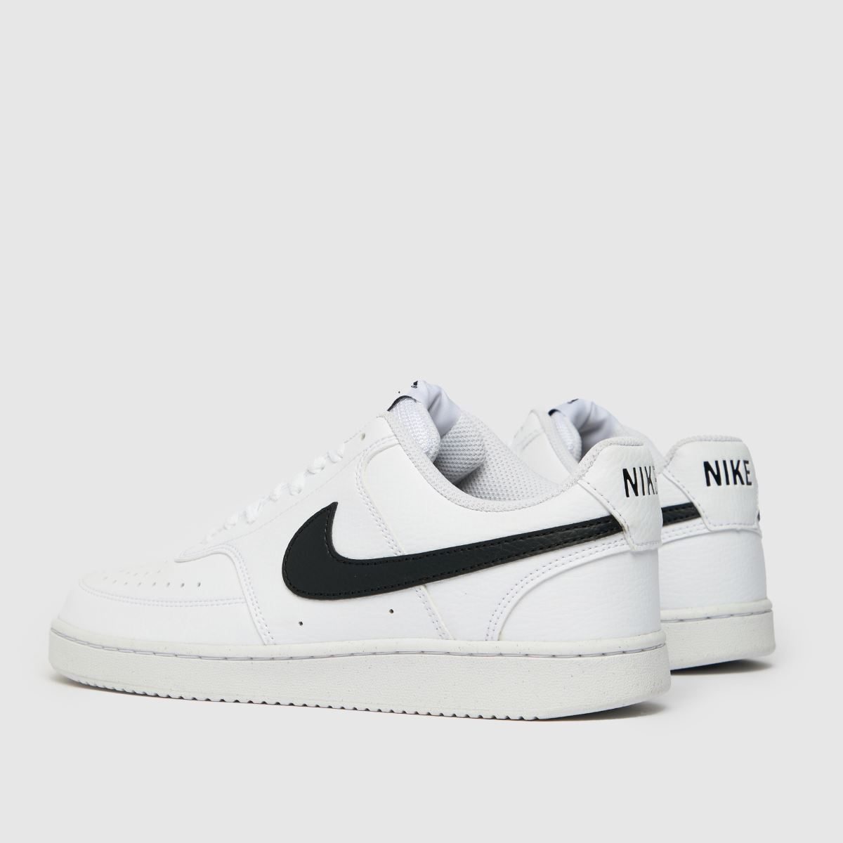 Nike Court Vision Low – Svarta och vita träningsskor