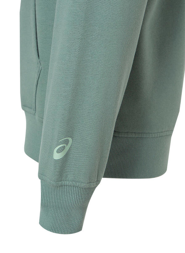 ASICS, Hoodie, Baumwolle, pastellblau