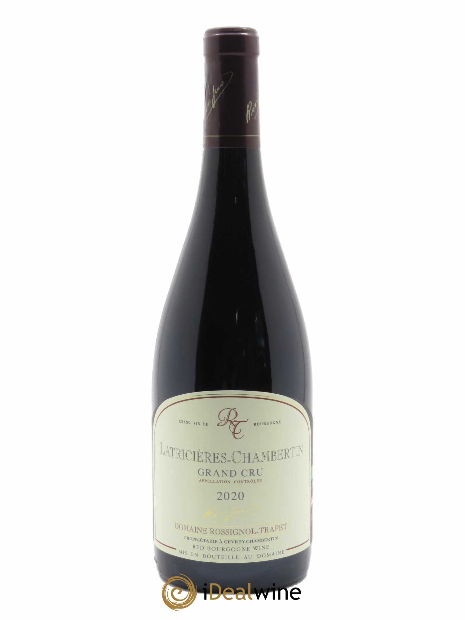 Latricières-Chambertin Grand Cru Rossignol-Trapet (Domaine)  2020 - Lot de 1 Bouteille