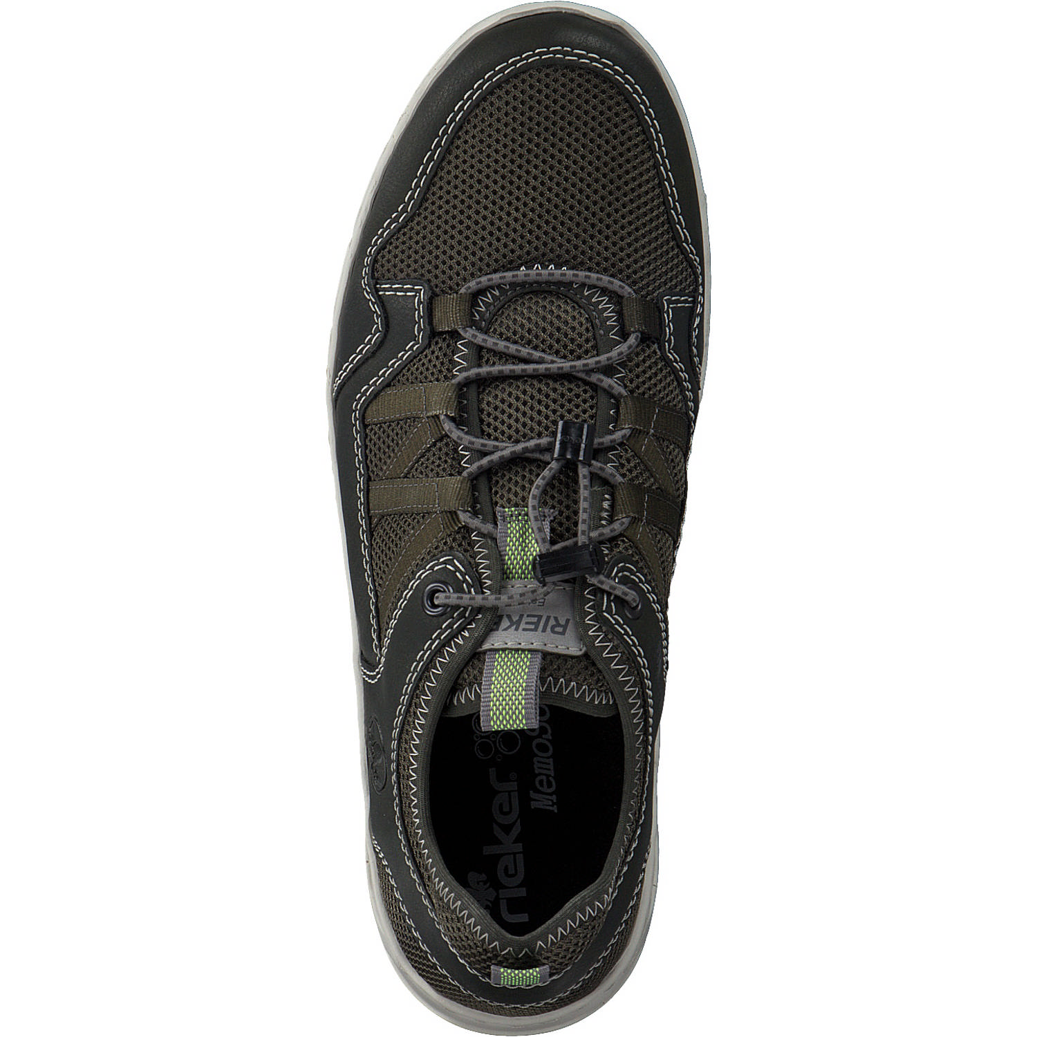 Rieker 14555, Sneakers Low, Herren, Grün