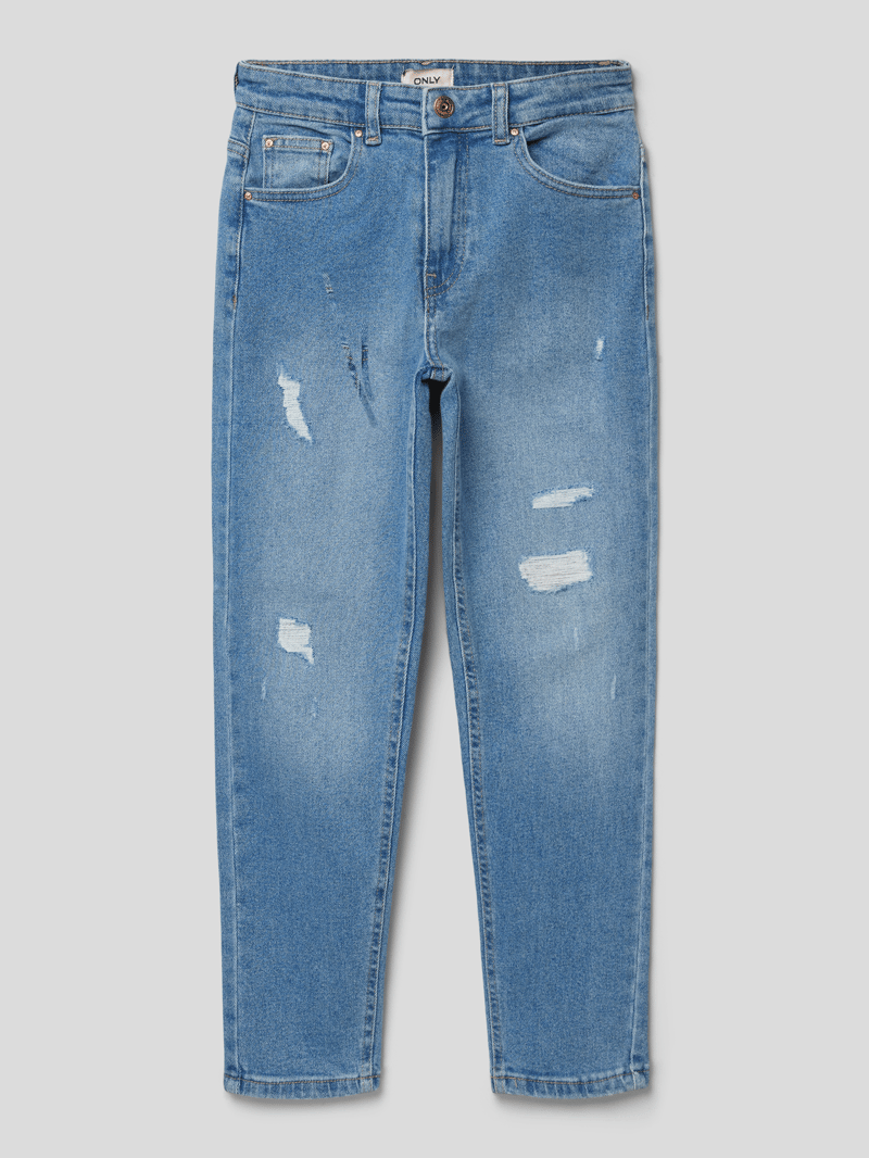 Mom Fit Jeans im 5-Pocket-Design Modell 'KOGCALLA' in hellblau