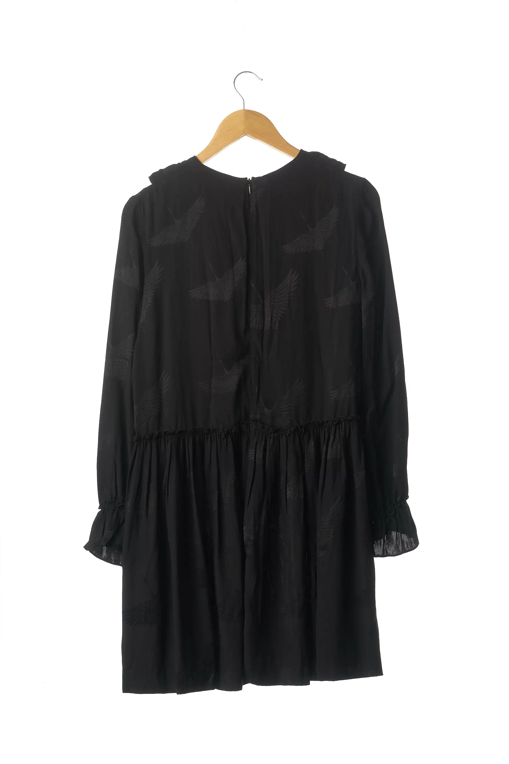 Sandro Robes Mi Longues Femme couleur noir