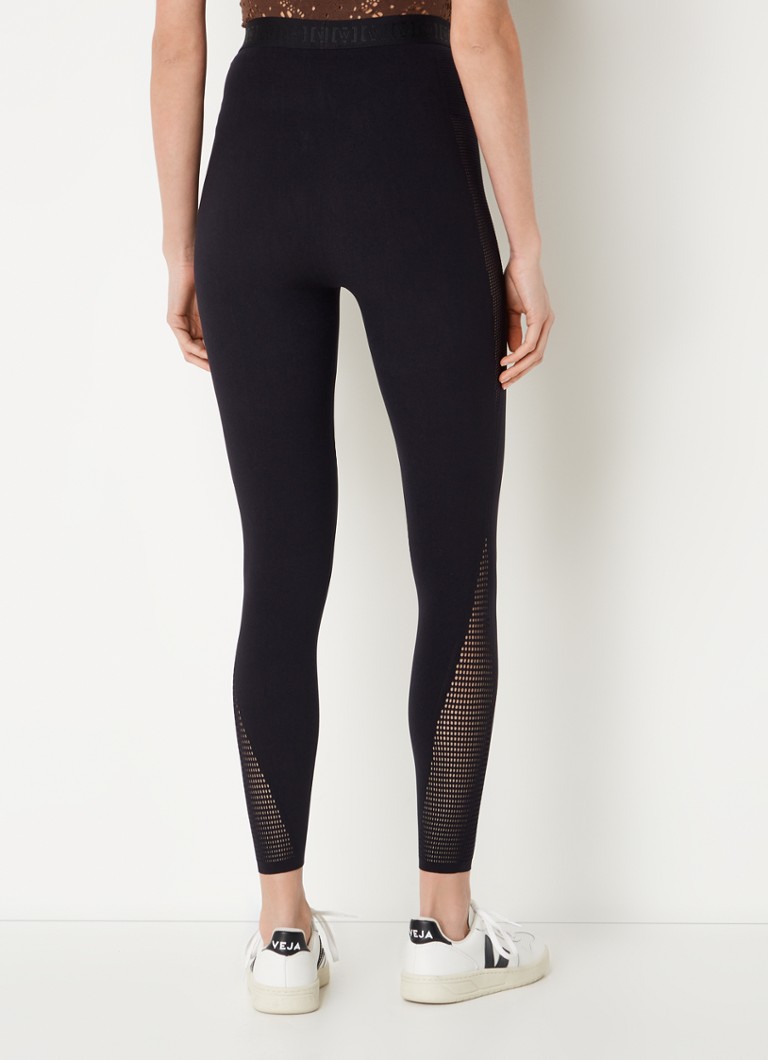 Wolford pajkice za trening z visokim pasom in logotipom
